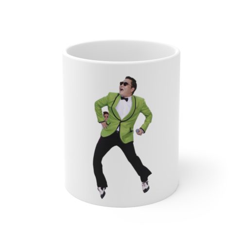 Gangnam Style - Printed on a Large Ceramic Mug 11oz