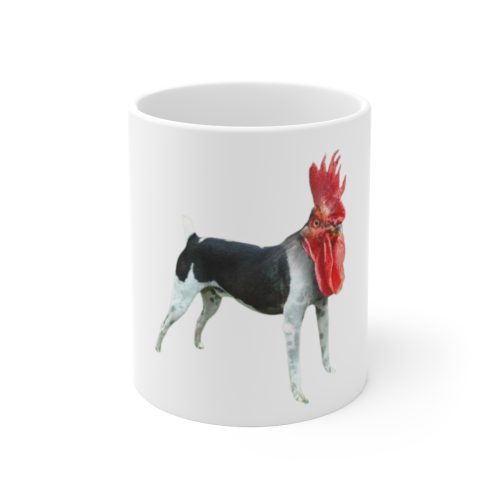 Dog Cock Hybrid Printed on a Large Ceramic Mug 11oz