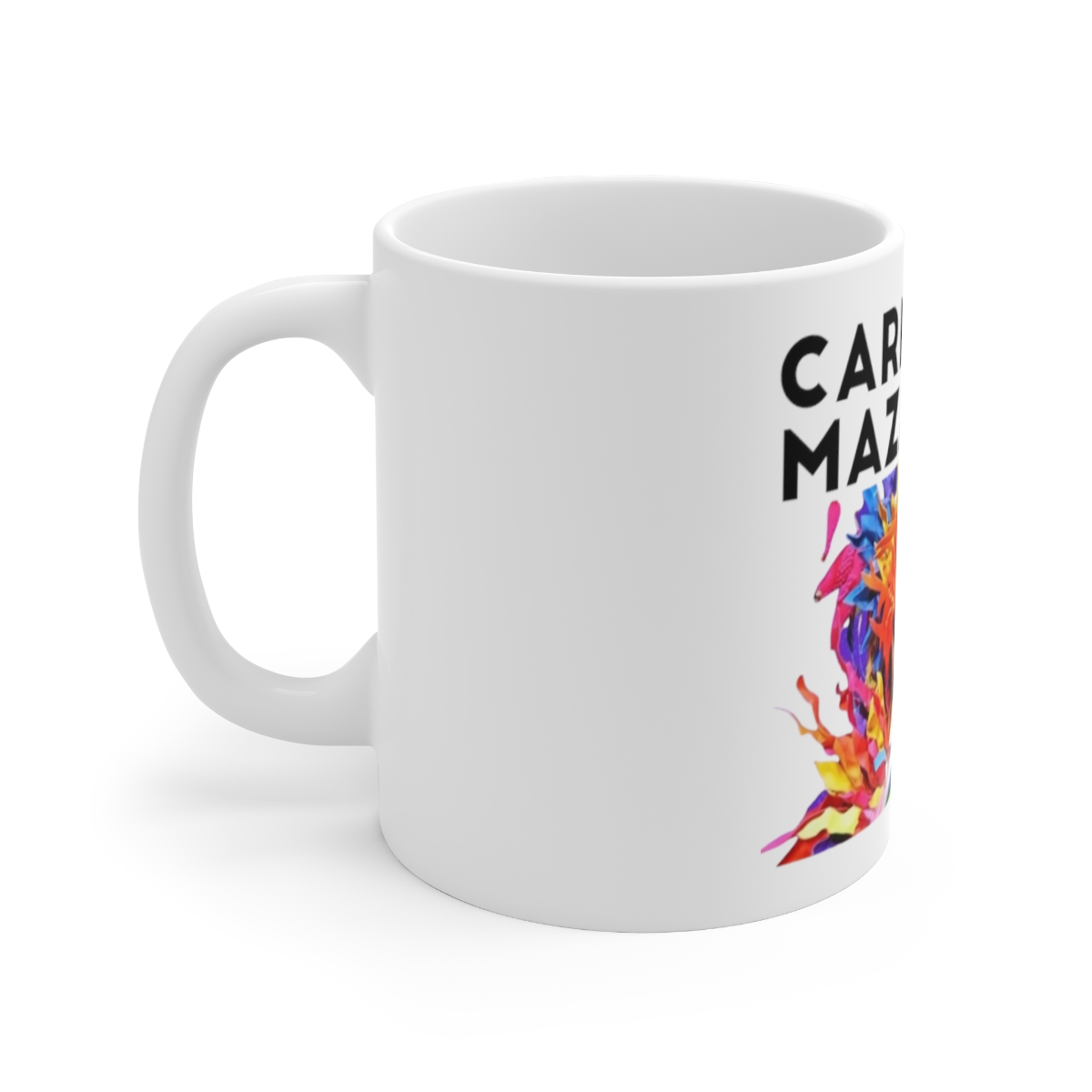 Carnaval Mazatlán Printed on a Large Ceramic Mug 11oz - Image 2