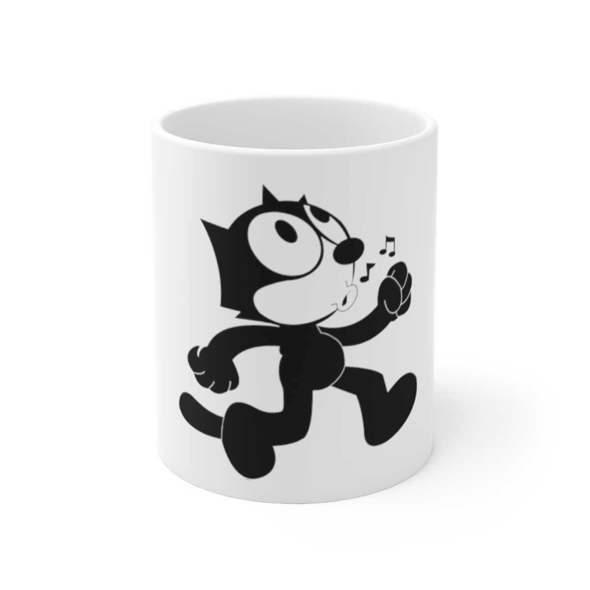 Felix The Cat Printed on a Large Ceramic Mug 11oz