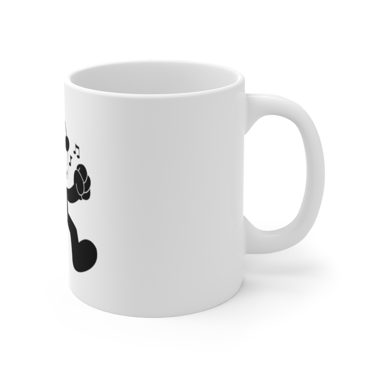 Felix The Cat Printed on a Large Ceramic Mug 11oz - Image 3
