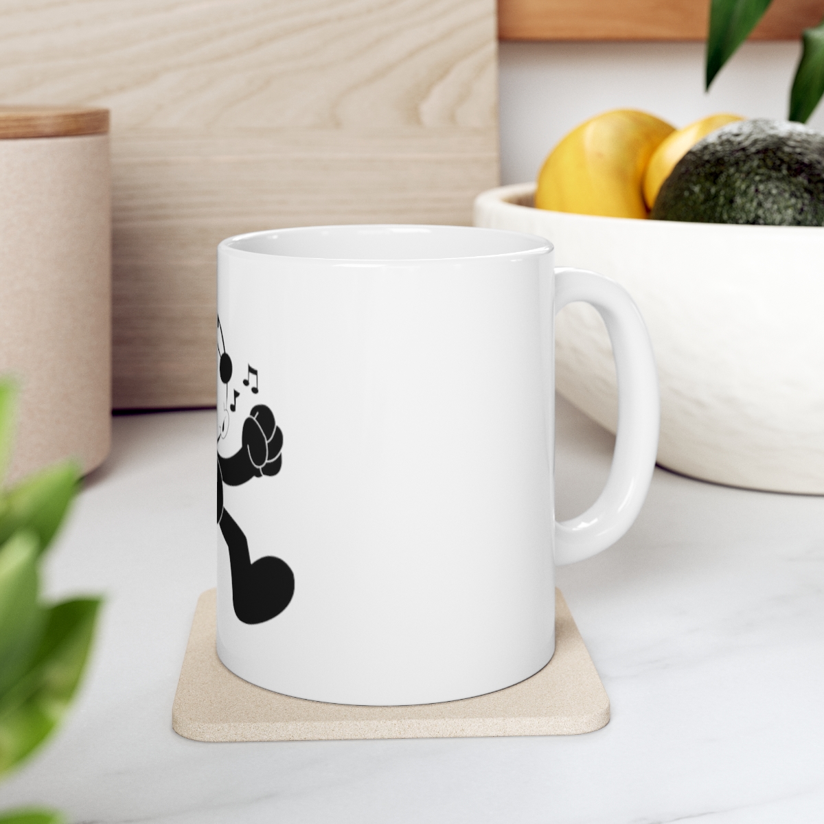 Felix The Cat Printed on a Large Ceramic Mug 11oz - Image 7