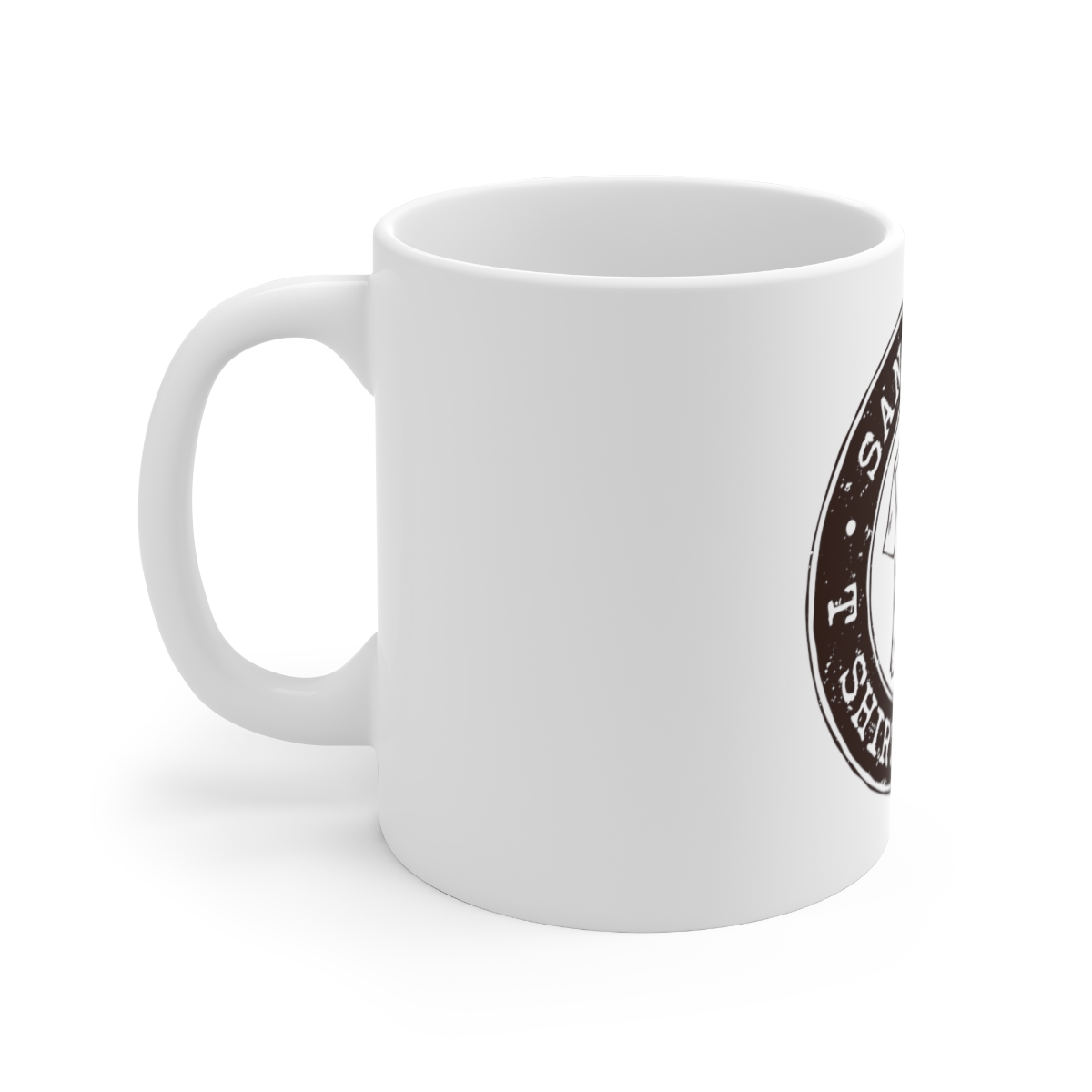 San Diego T Shirt Company Ceramic Mug, Large 11oz Size - Image 2