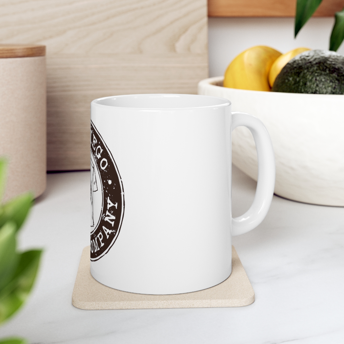 San Diego T Shirt Company Ceramic Mug, Large 11oz Size - Image 7