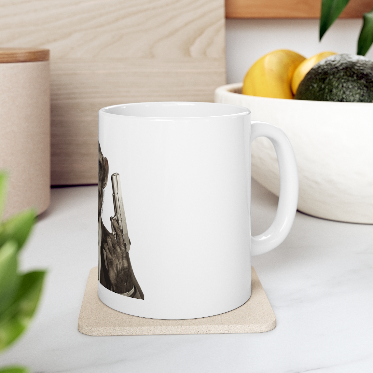 Go Ahead, Make My Day - Printed on a Large Ceramic Mug 11oz - Image 7