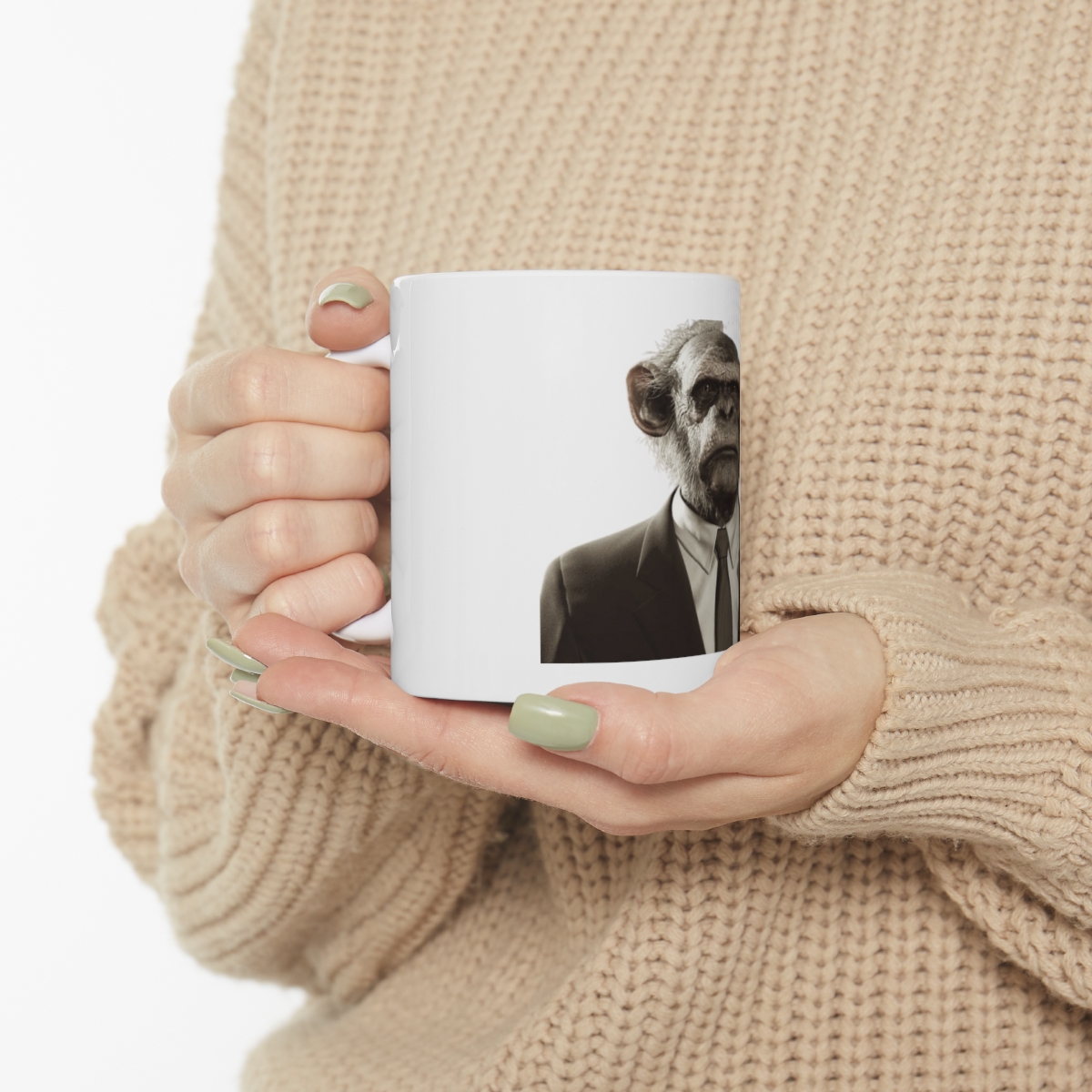 Go Ahead, Make My Day - Printed on a Large Ceramic Mug 11oz - Image 10