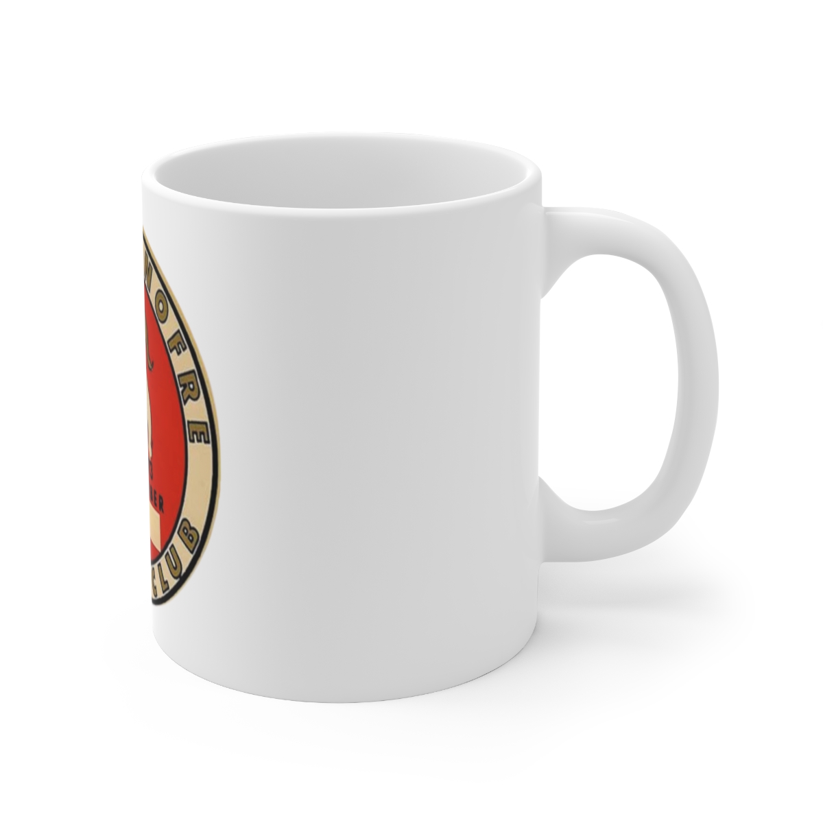San Onofre Surfing Club Ceramic Mug 11oz - Image 3
