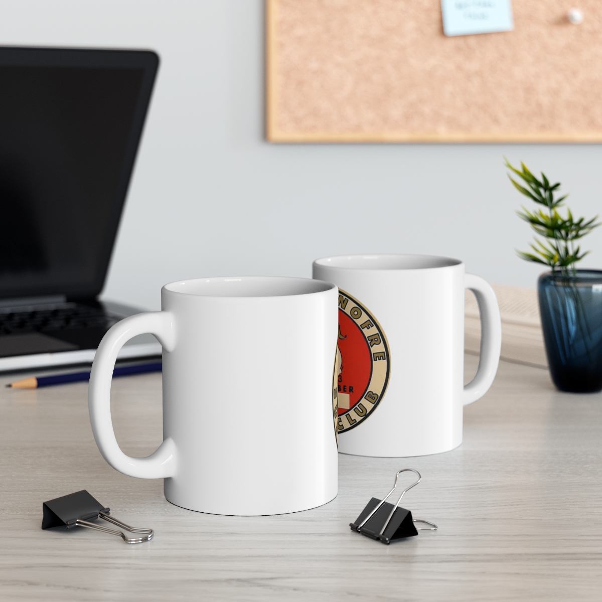 San Onofre Surfing Club Ceramic Mug 11oz - Image 5