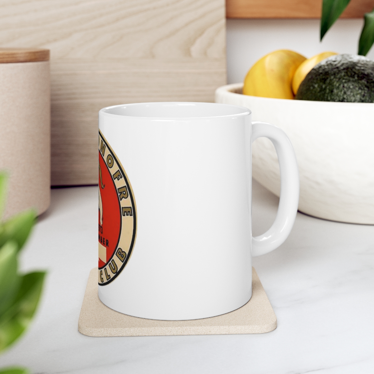 San Onofre Surfing Club Ceramic Mug 11oz - Image 7