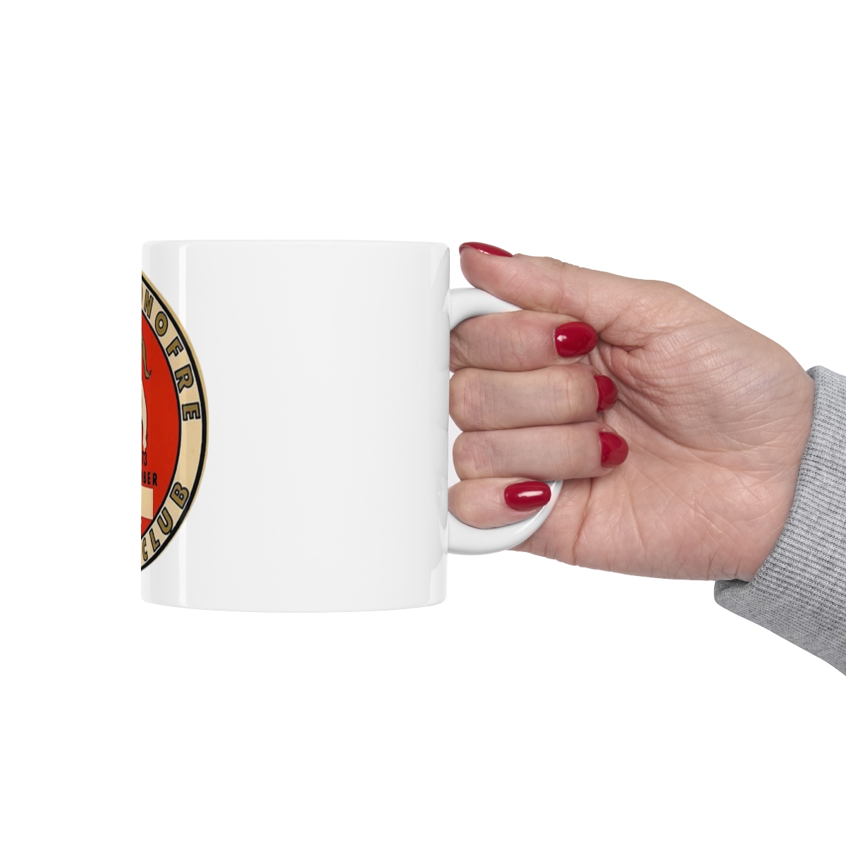 San Onofre Surfing Club Ceramic Mug 11oz - Image 12