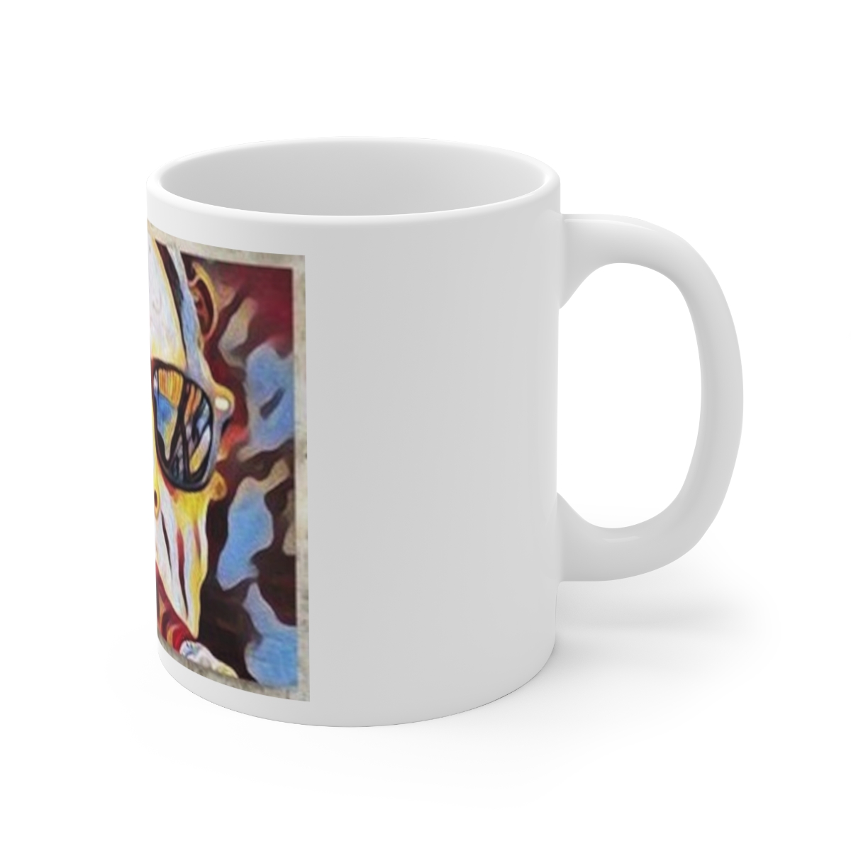Sunglasses Ceramic Mug 11oz - Image 3