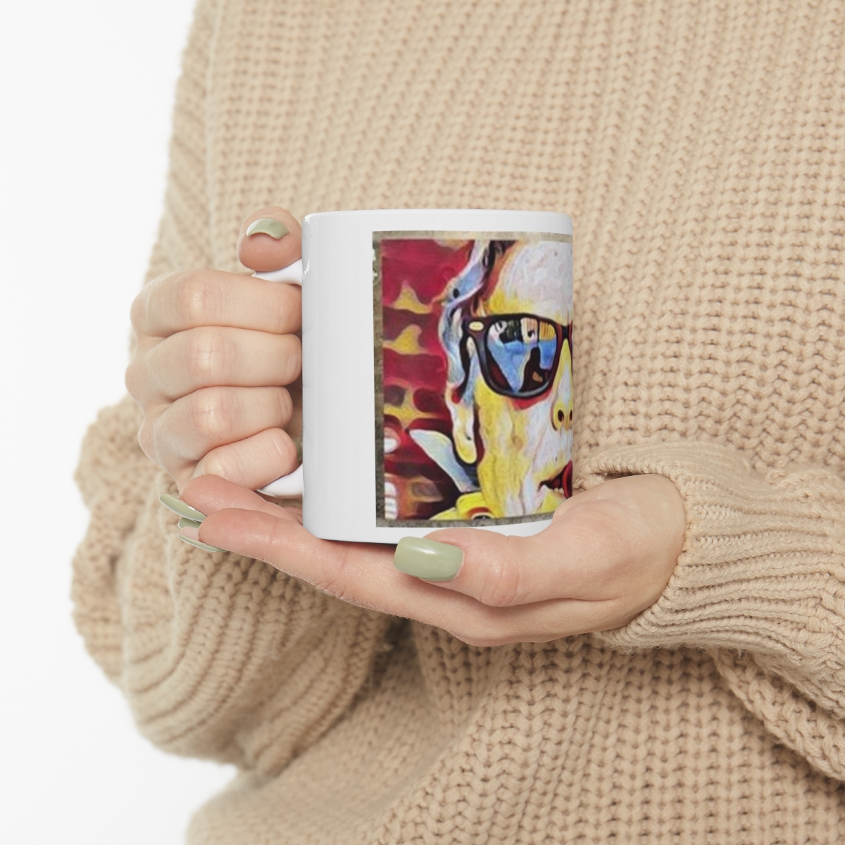 Sunglasses Ceramic Mug 11oz - Image 10