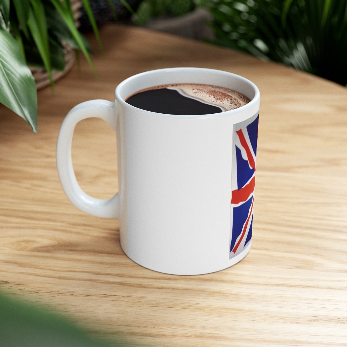 Union Jack on Large Ceramic Mug 11oz - Image 8