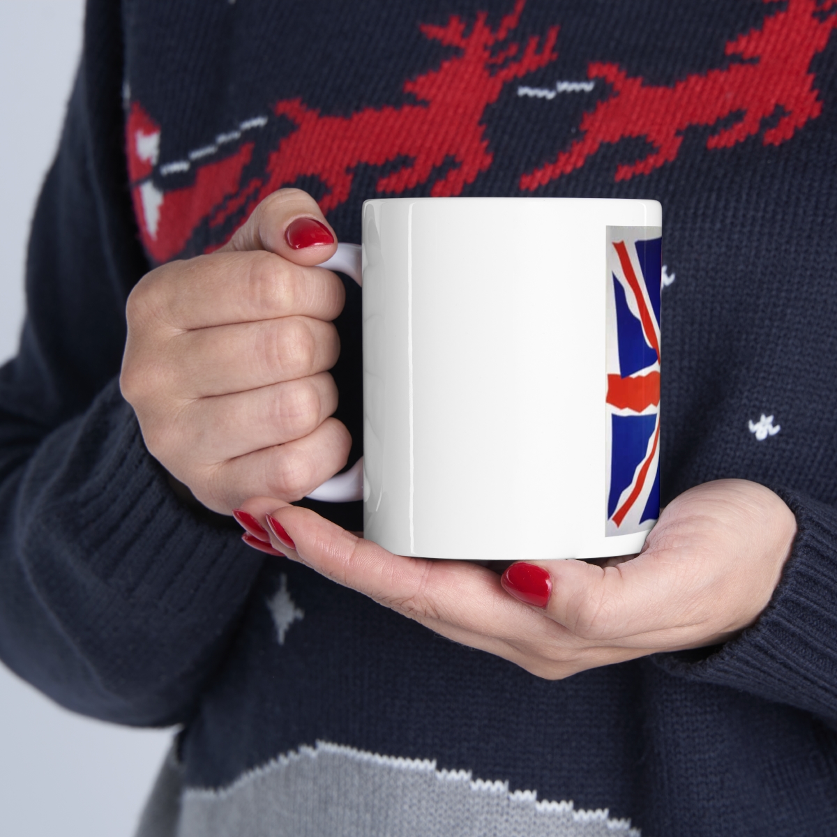 Union Jack on Large Ceramic Mug 11oz - Image 11