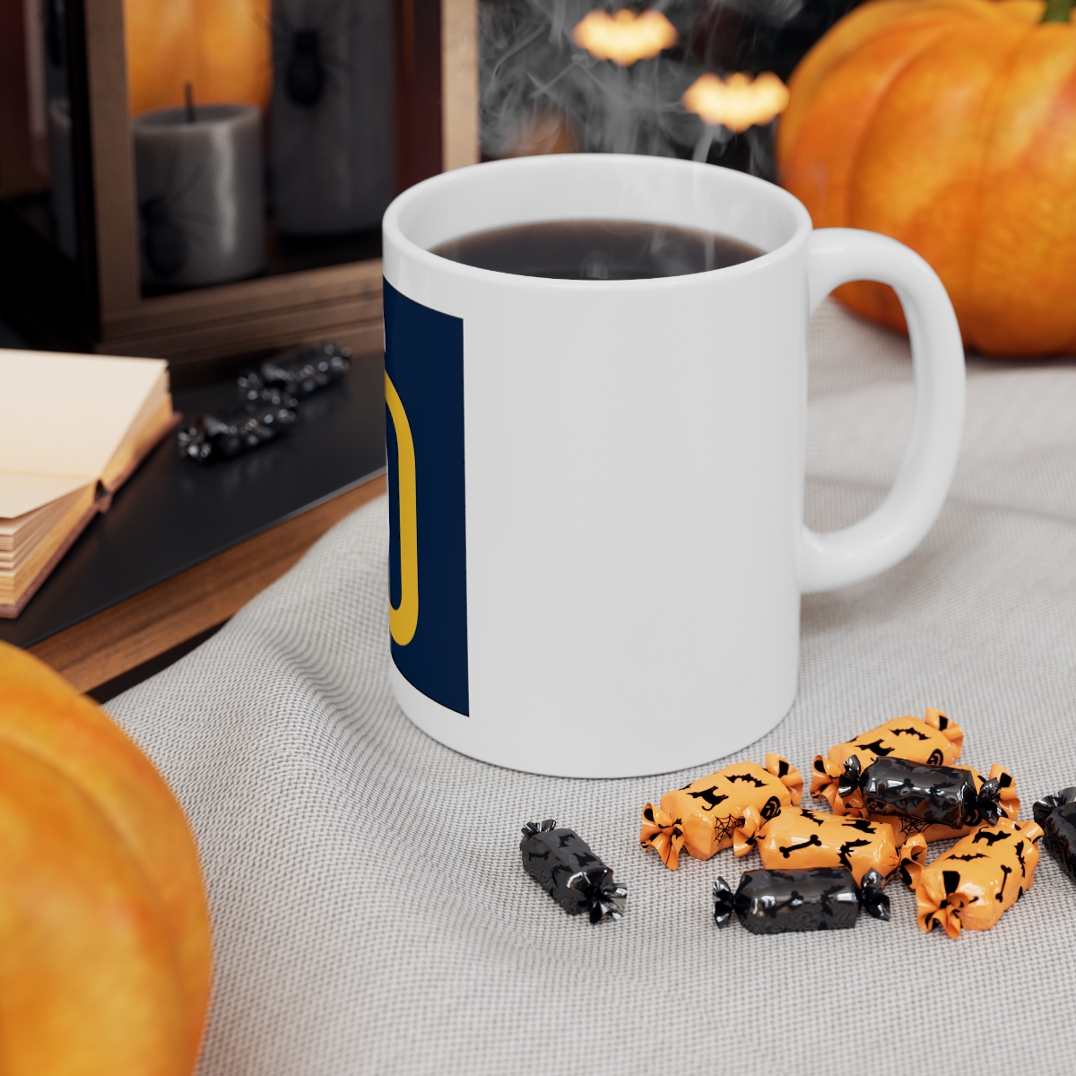 Padres San Diego Logo Ceramic Mug 11oz - Image 6