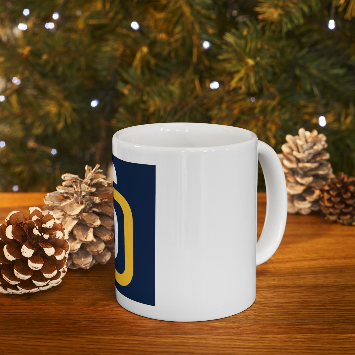 Padres San Diego Logo Ceramic Mug 11oz - Image 9