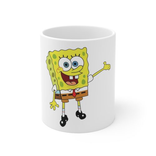 SpongeBob Square Pants Printed on a Large Ceramic Mug 11oz
