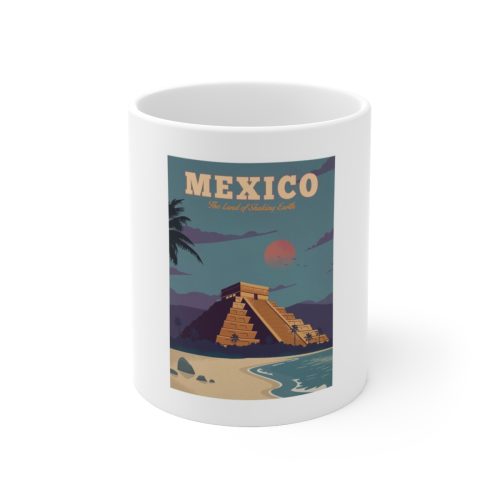 Mexico on Large Ceramic Mug 11oz