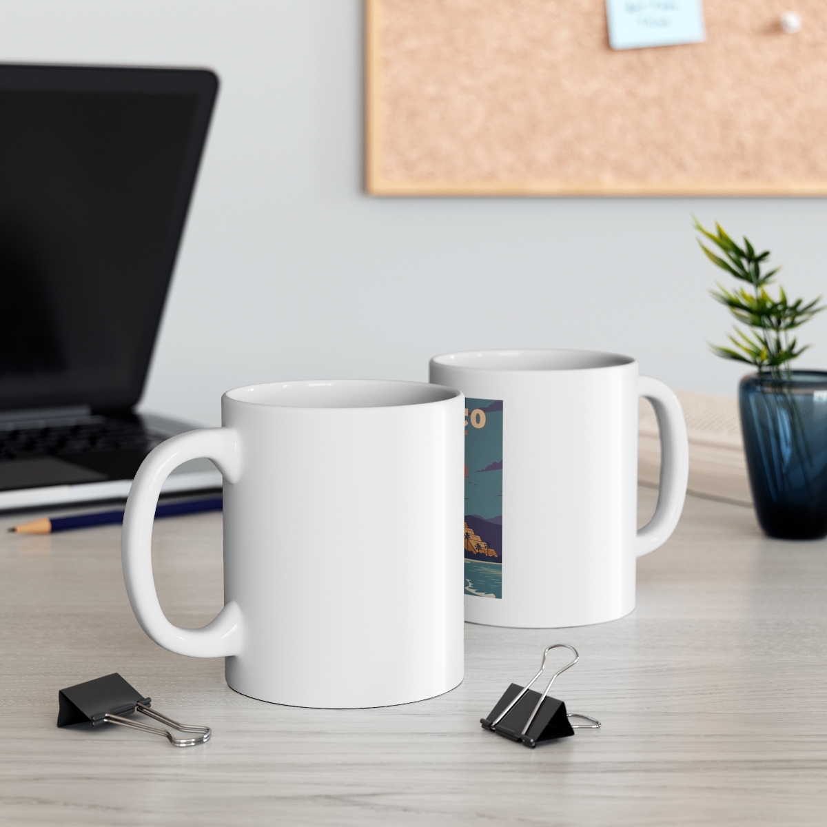 Mexico on Large Ceramic Mug 11oz - Image 5