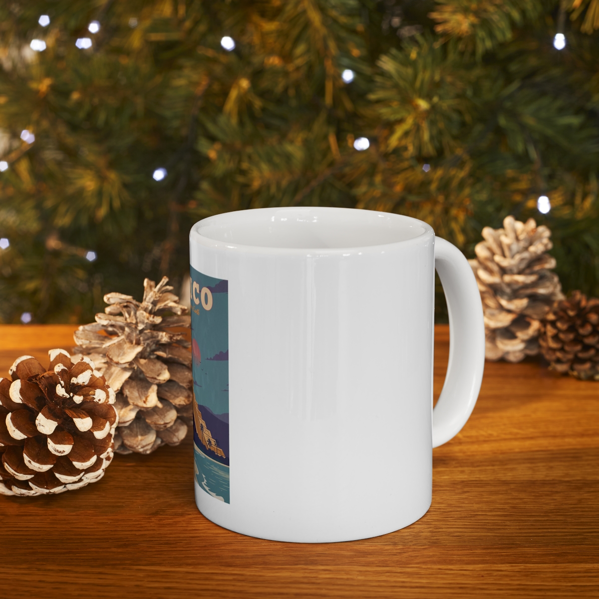 Mexico on Large Ceramic Mug 11oz - Image 9
