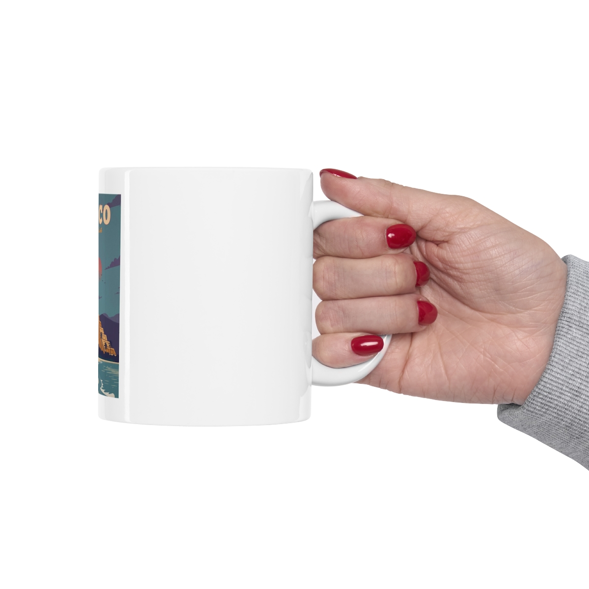 Mexico on Large Ceramic Mug 11oz - Image 12