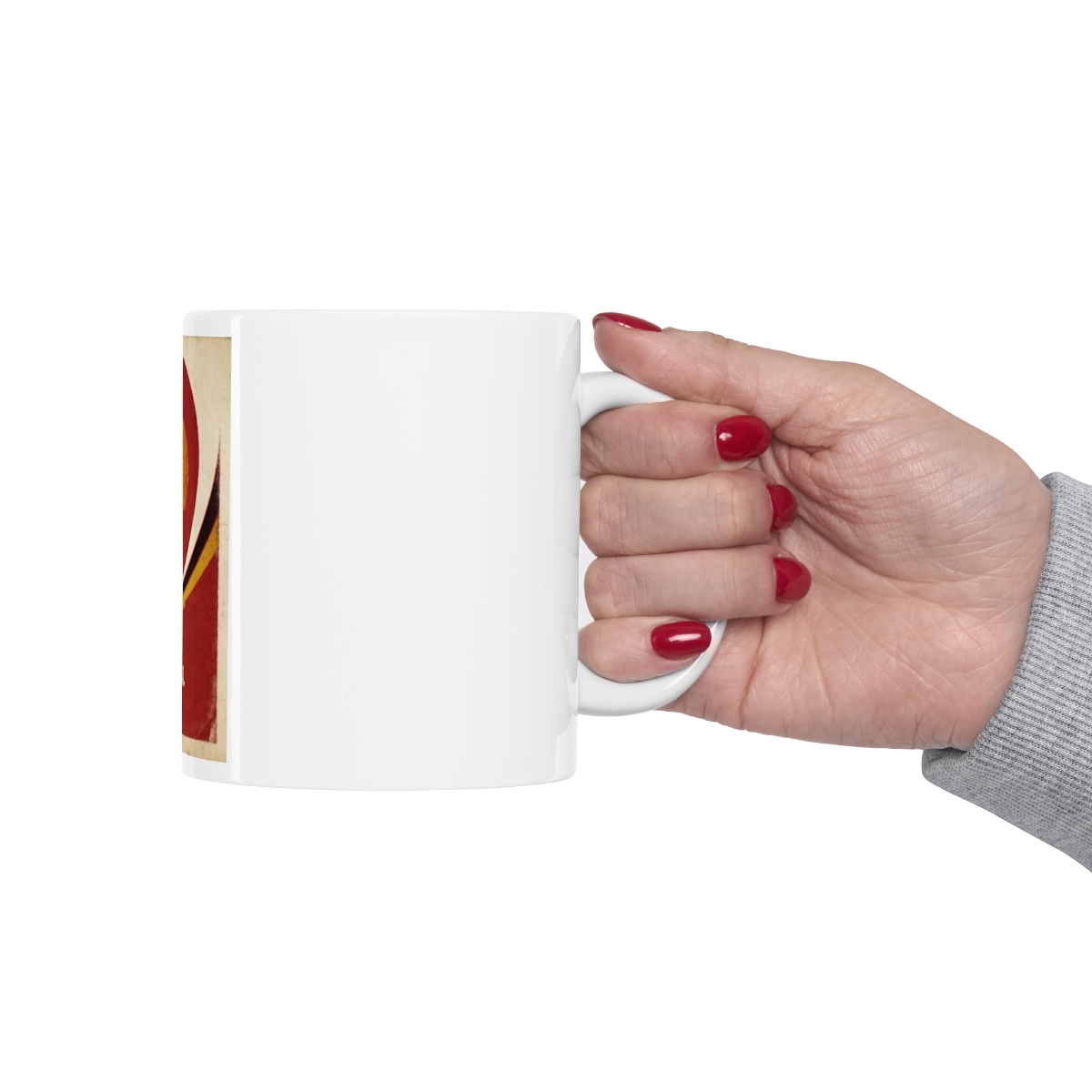 California Surfer on Large Ceramic Mug 11oz - Image 12