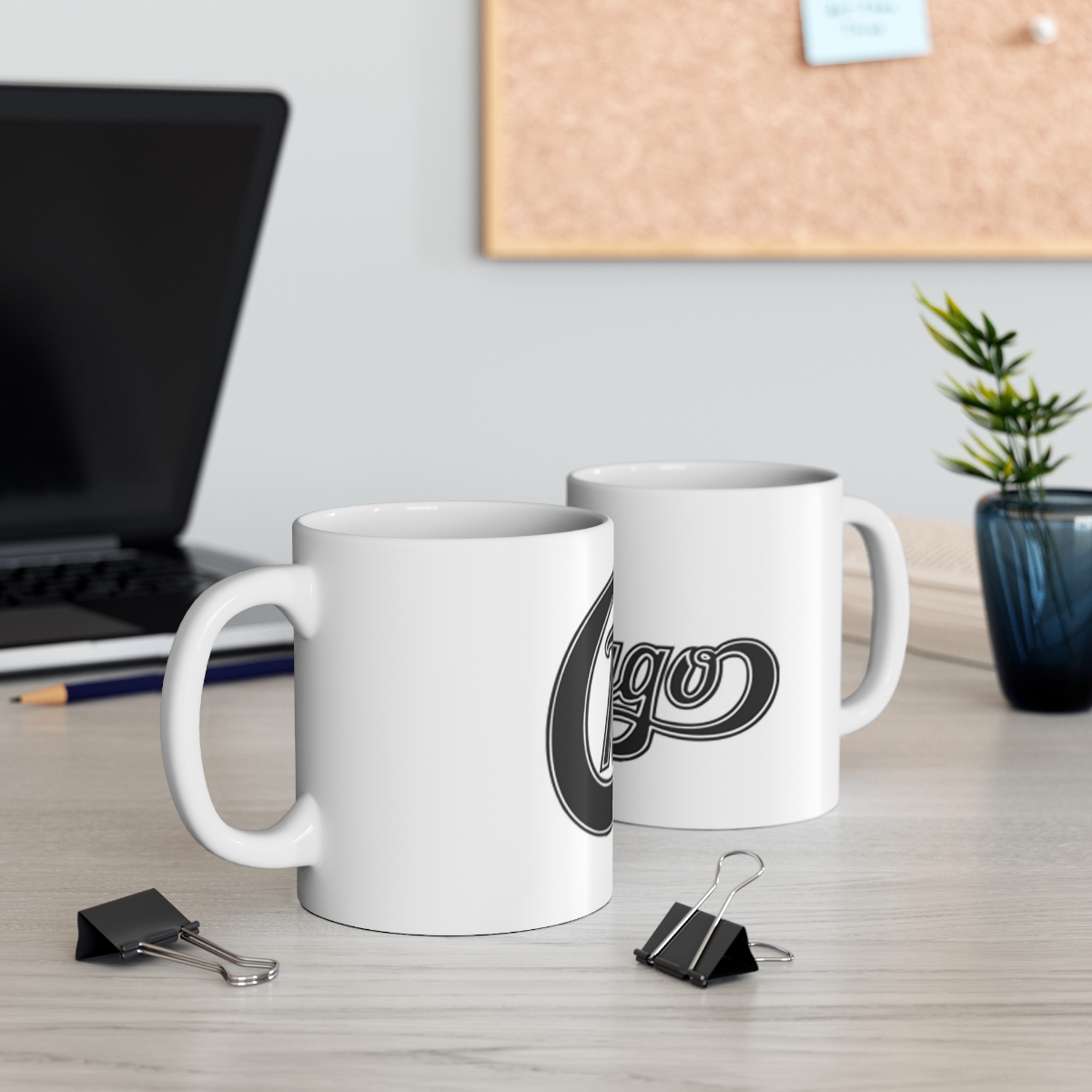 Chicago on Large Ceramic Mug 11oz - Image 5