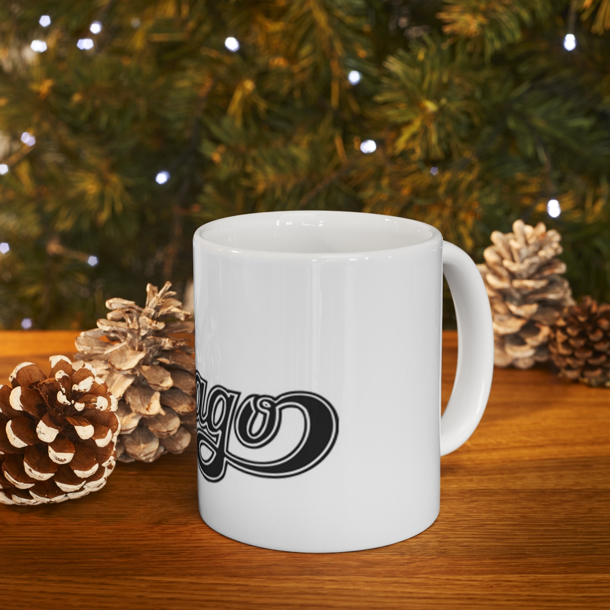 Chicago on Large Ceramic Mug 11oz - Image 9