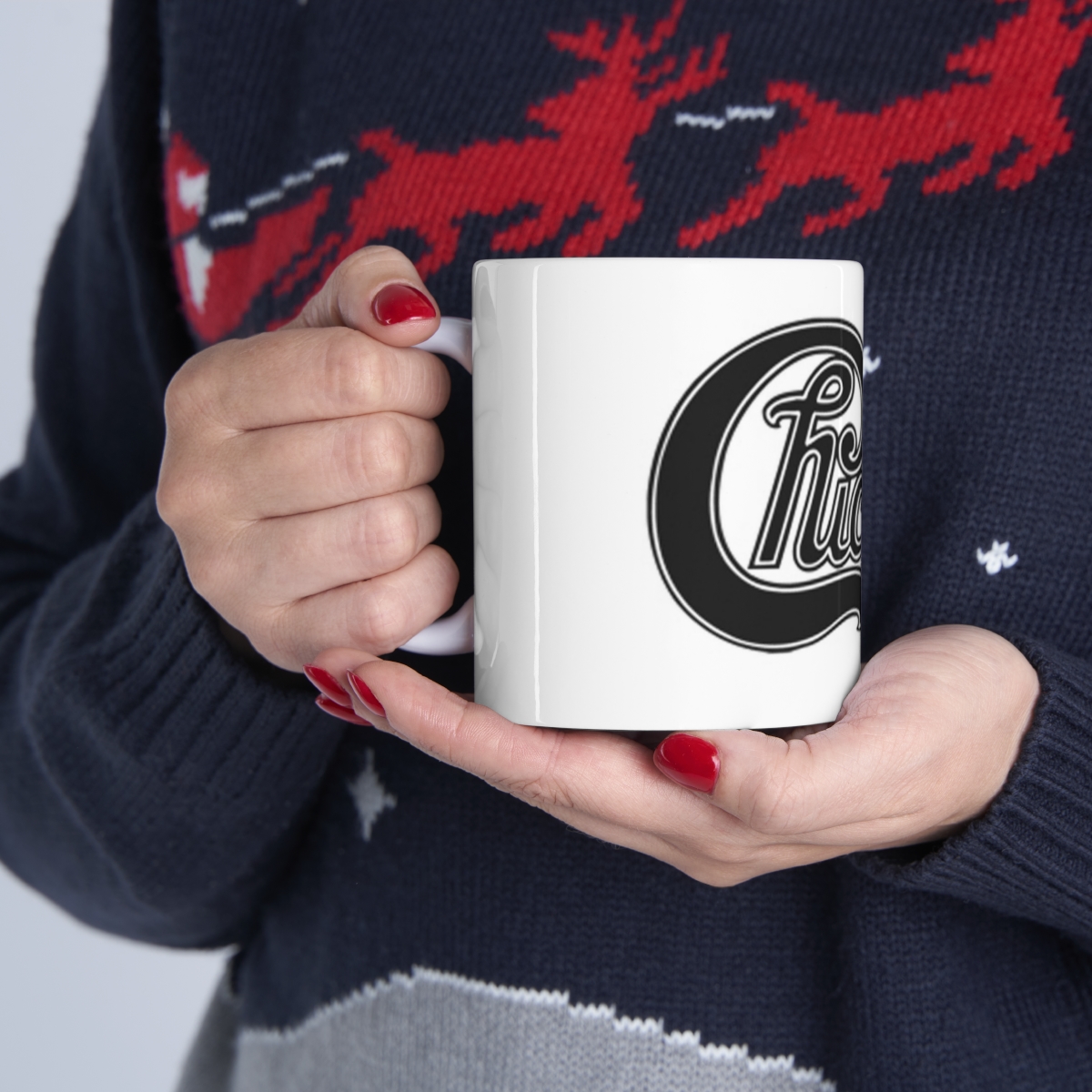 Chicago on Large Ceramic Mug 11oz - Image 11