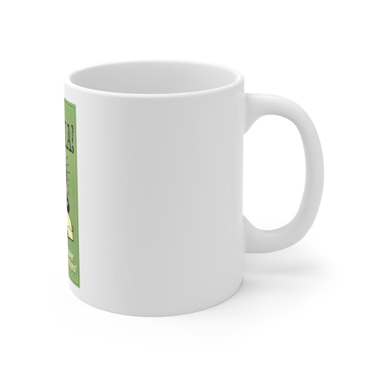 Tequila! on Large Ceramic Mug 11oz - Image 3