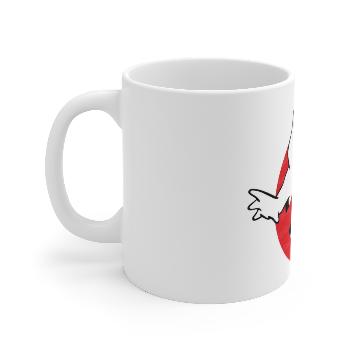 Ghost Busters Printed on a Large Ceramic Mug 11oz - Image 2