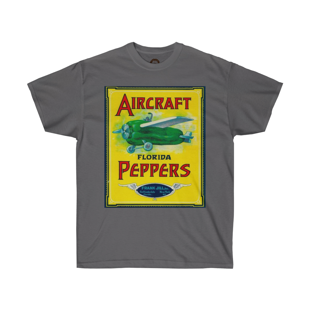 Aircraft Brand Florida Peppers Printed on a Unisex Ultra Cotton Tee - Image 9