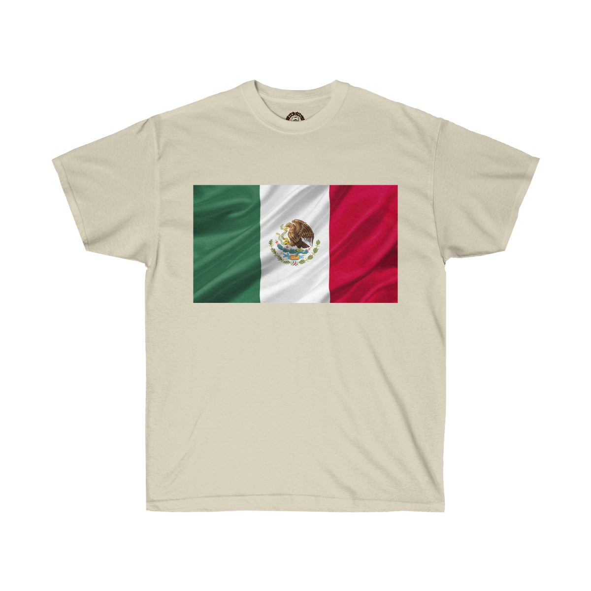 Mexican Flag Printed on a Unisex Ultra Cotton Tee - Image 7
