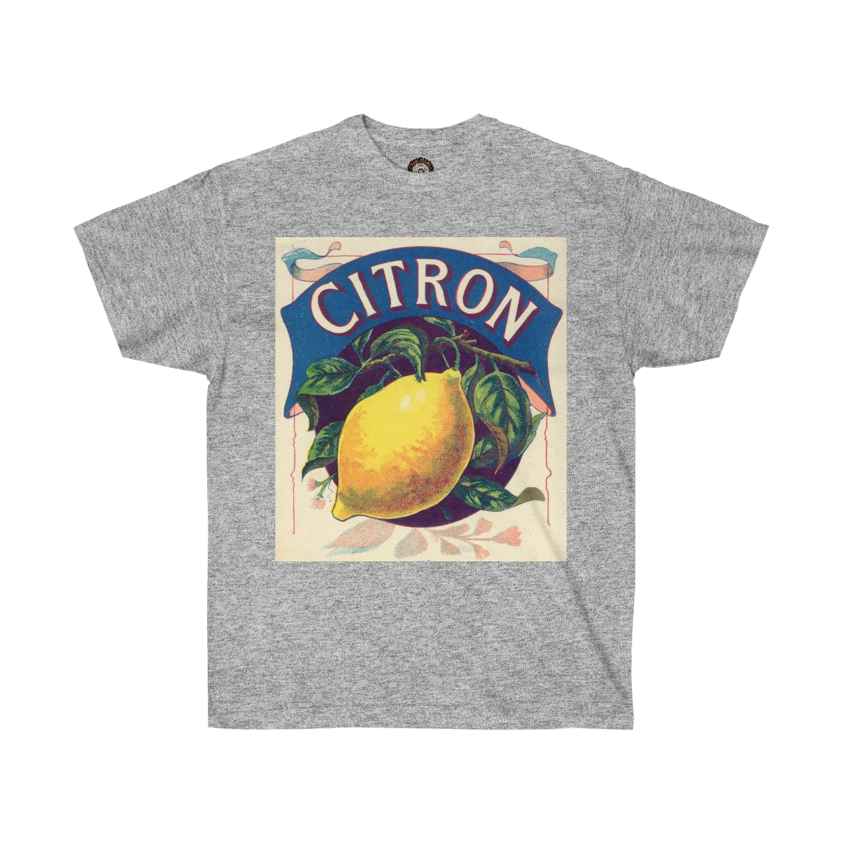 Citron Lemon Printed on a Unisex Ultra Cotton Tee - Image 9