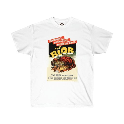 The Blob Vintage Movie Poster Printed on a Unisex Ultra Cotton Tee