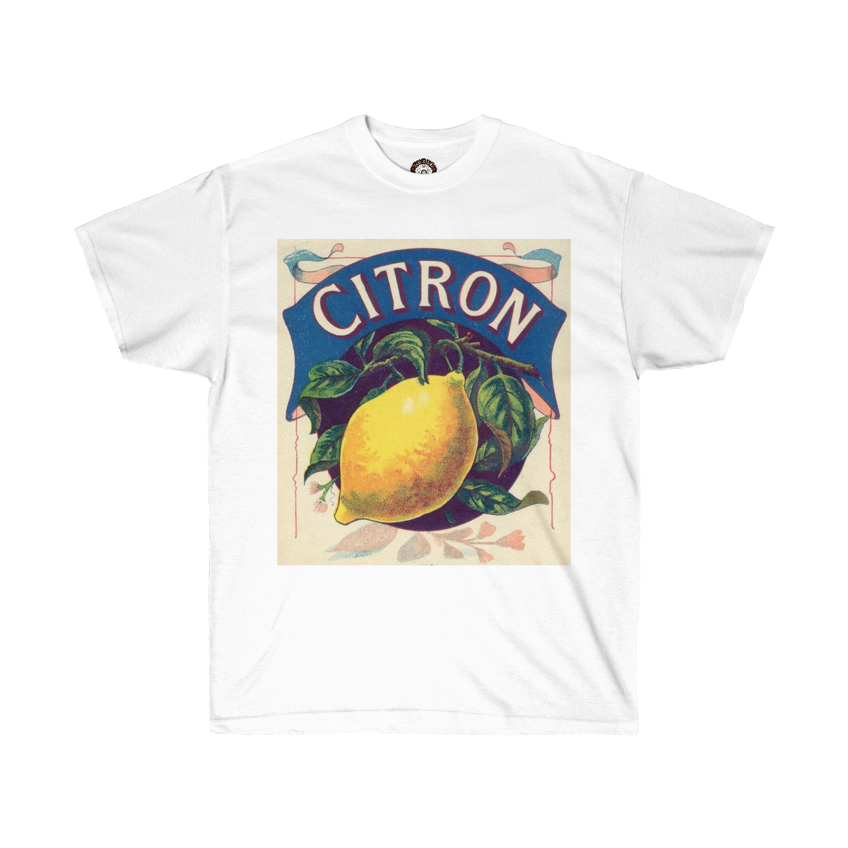 Citron Lemon Printed on a Unisex Ultra Cotton Tee - Image 3