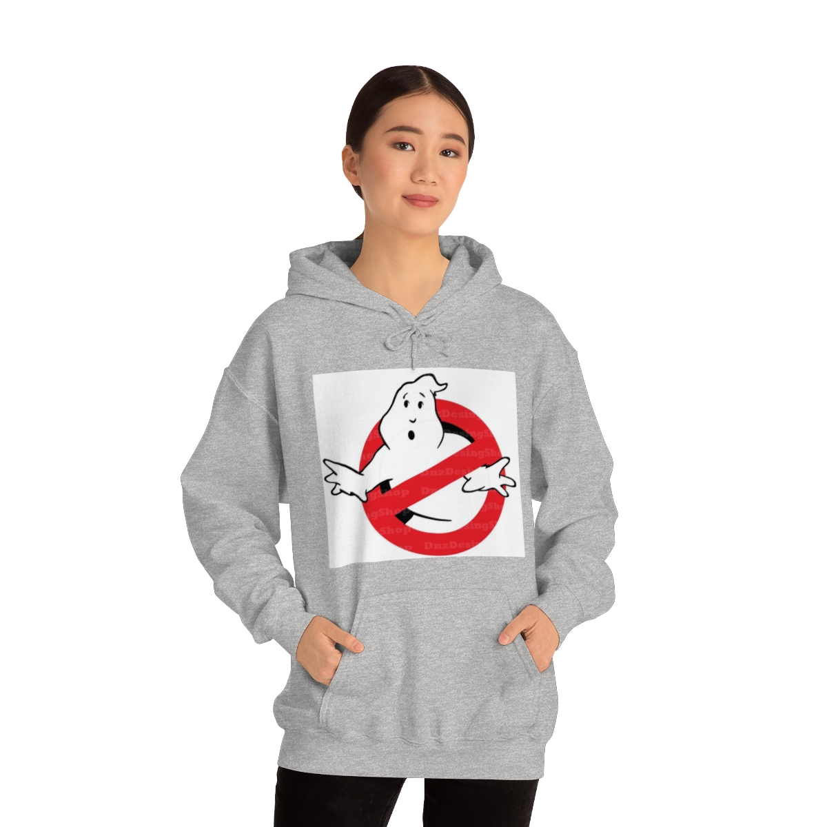 Ghost Busters Printed on a Unisex Heavy Blend™ Hooded Sweatshirt - Image 3
