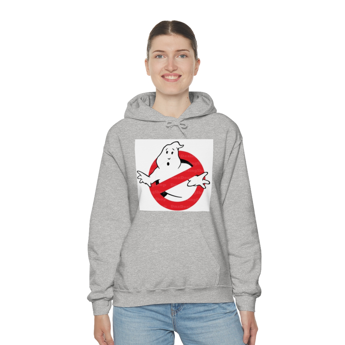 Ghost Busters Printed on a Unisex Heavy Blend™ Hooded Sweatshirt - Image 5
