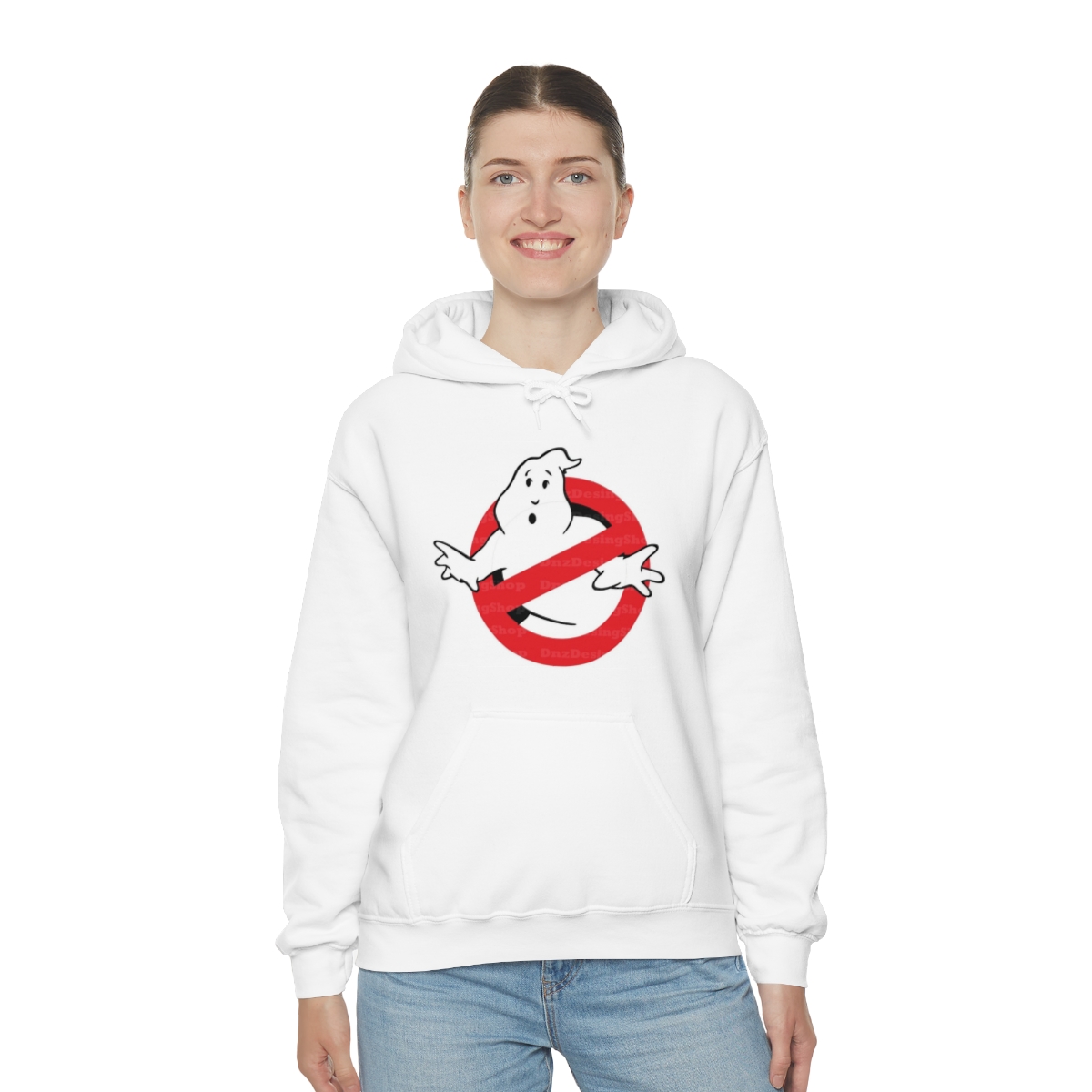 Ghost Busters Printed on a Unisex Heavy Blend™ Hooded Sweatshirt - Image 14