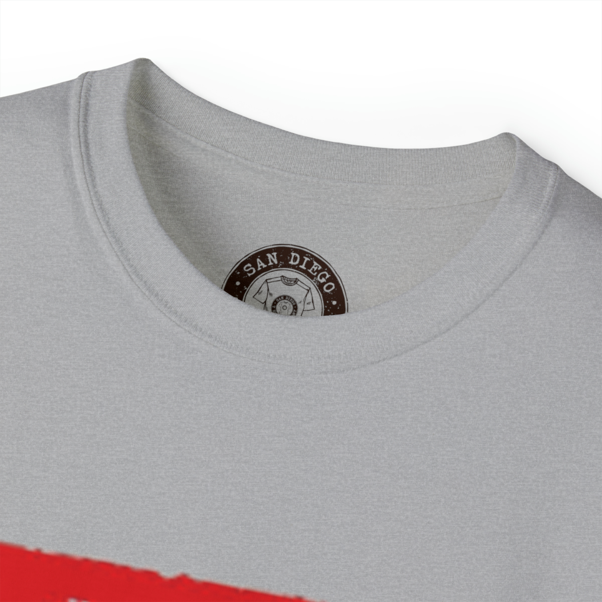Rusty Surf Logo Printed on a Unisex Ultra Cotton Tee - Image 4