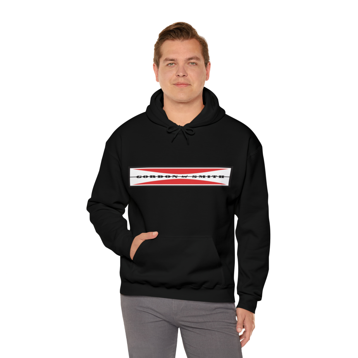 Gordon and Smith Surfboard Logo Printed on a Unisex Heavy Blend™ Hooded Sweatshirt - Image 26