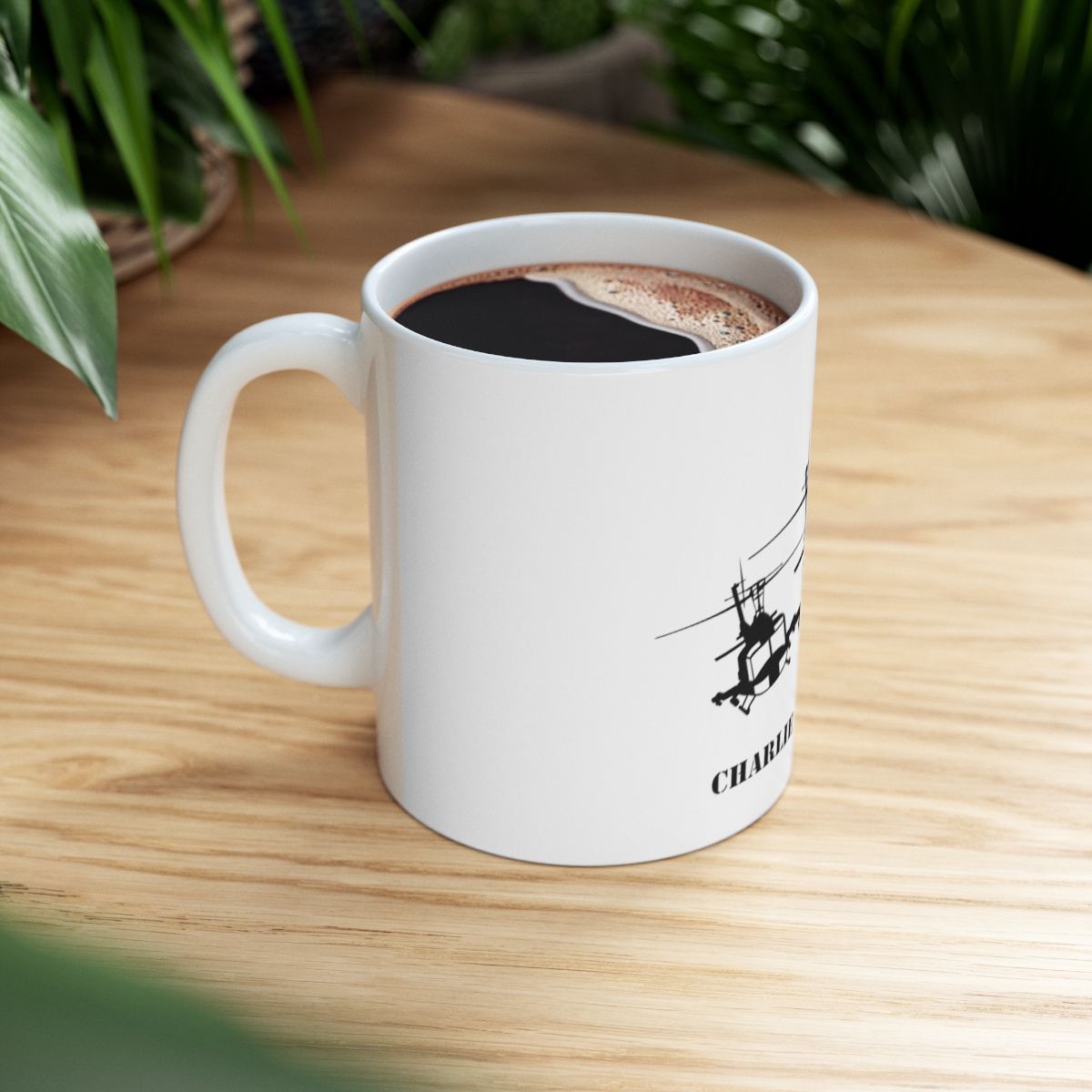 Charlie Don't Surf Choppers Printed on a Large Ceramic Mug 11oz - Image 8