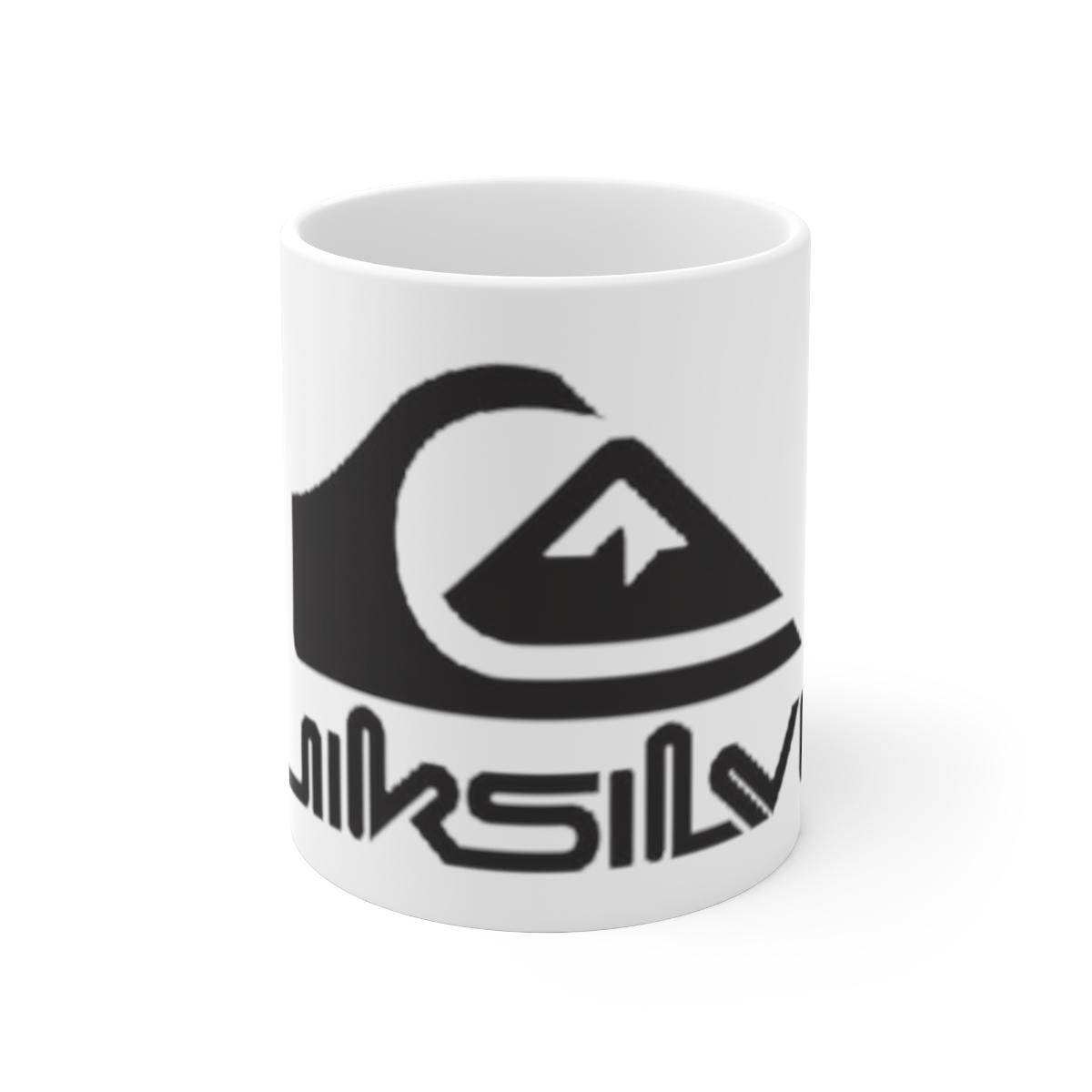 Quicksilver Surf Logo Printed on a Large Ceramic Mug 11oz
