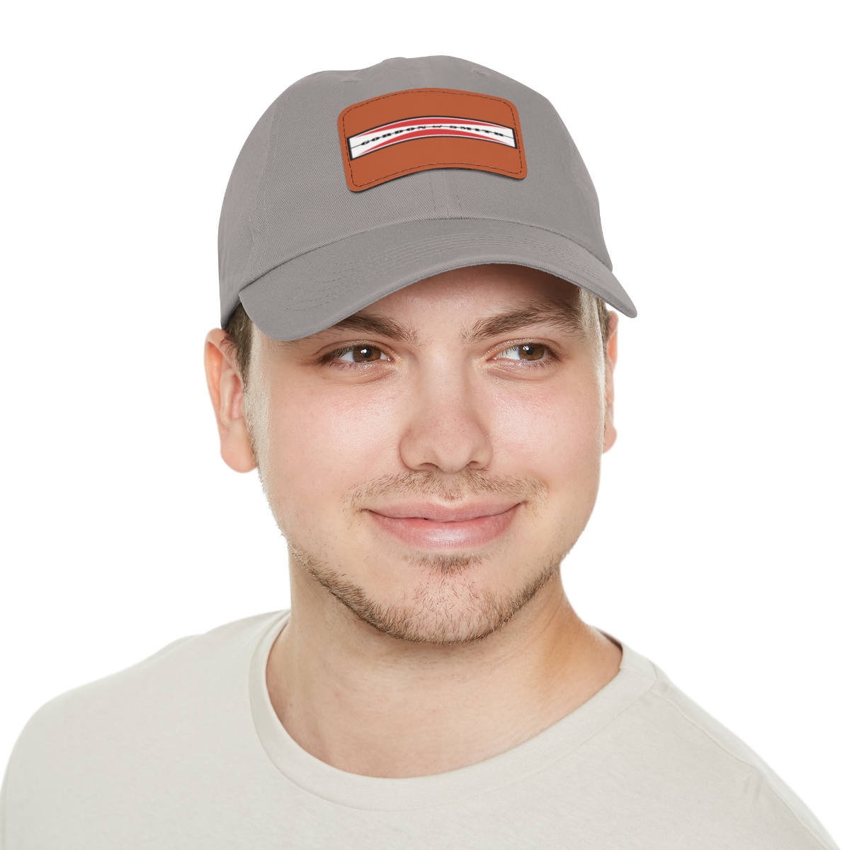 Gordon and Smith Surfboard Logo Printed on a Dad Hat with Leather Patch (Rectangle) - Image 33