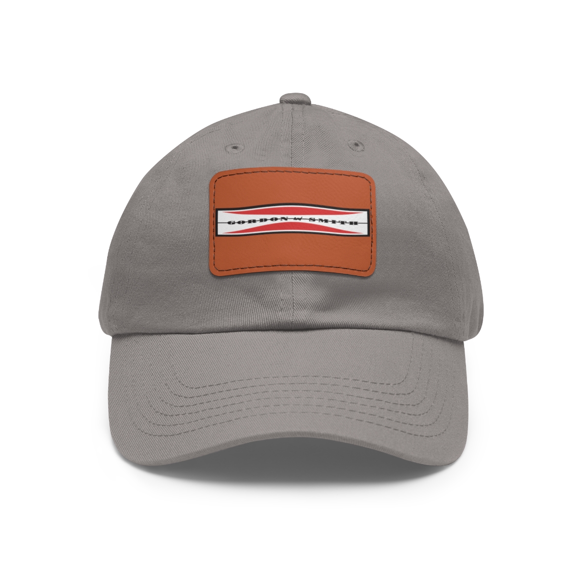 Gordon and Smith Surfboard Logo Printed on a Dad Hat with Leather Patch (Rectangle) - Image 29