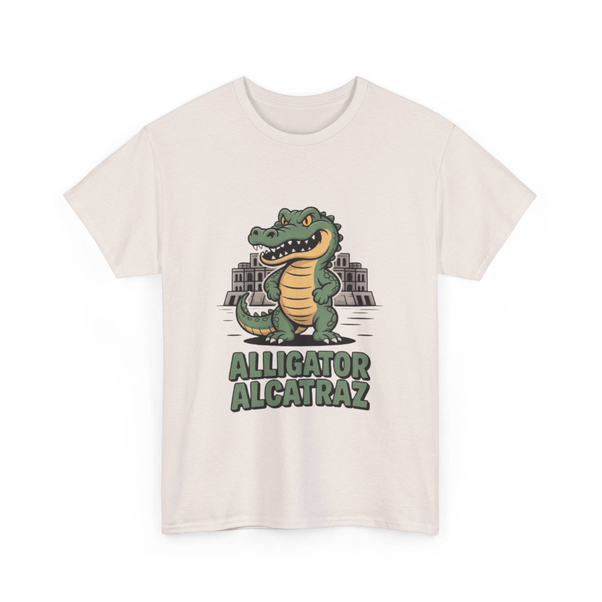 Alligator Alcatraz Tee - Fun Casual Shirt, Animal Lover Gift, Graphic T-Shirt for Kids and Adults, Unique Gift Idea, Everyday Wear - Image 19