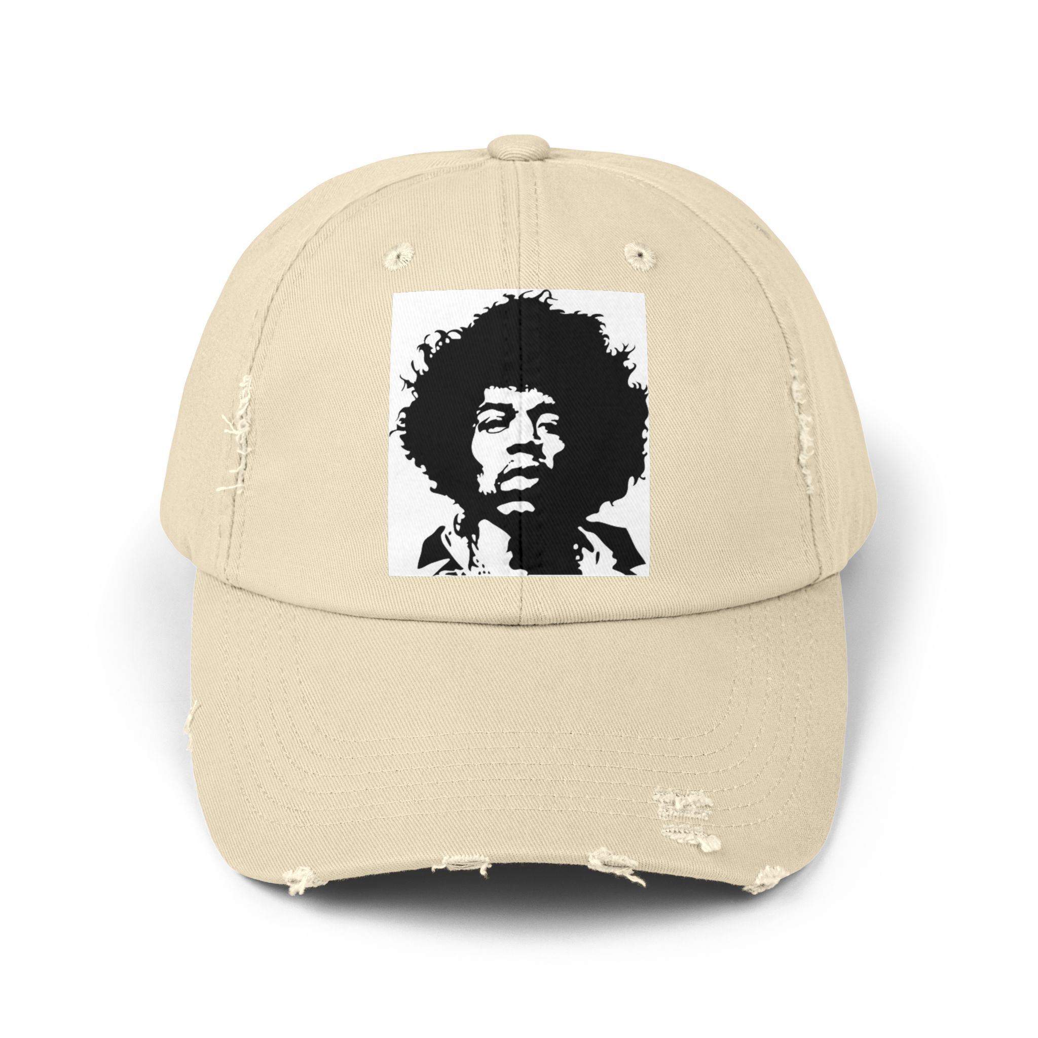 Vintage Jimi Hendrix Cap, Distressed Baseball Hat, Unisex Retro Cap, Music Lover Gift, Festival Accessory