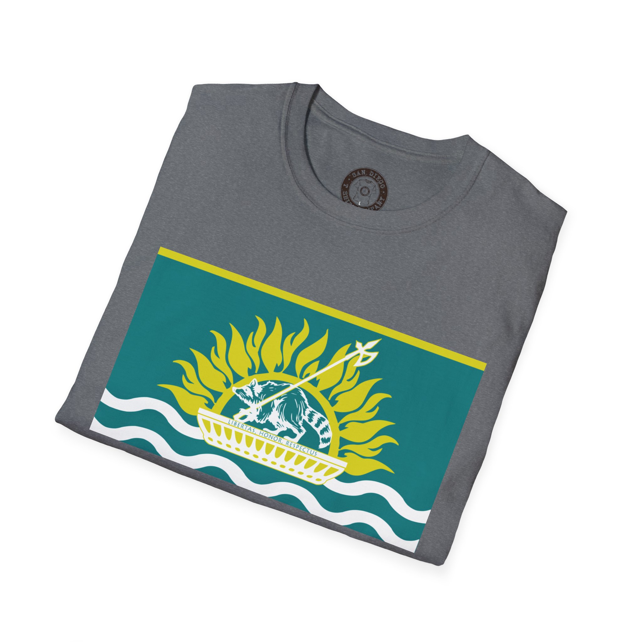 Slowjamastan Flag T-Shirt, Comfortable Graphic Tee, Summer Wardrobe Essential, Eco-Friendly Fashion, Casual Everyday Wear - Image 24