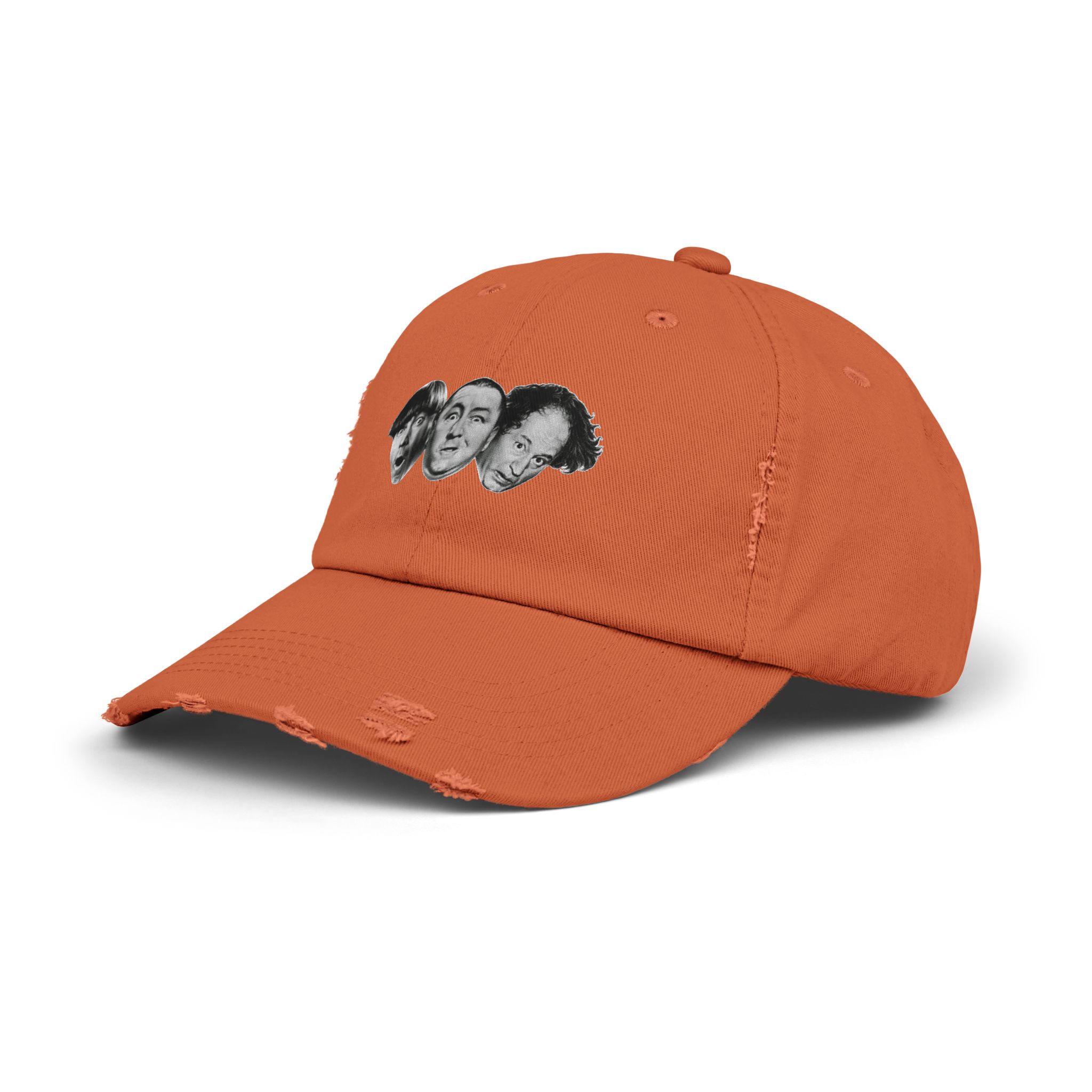 Three Stooges Distressed Cap, Trendy Comedy Cap, Vintage Cap, Gift for Fans, Unisex Hat, Streetwear Accessory - Image 10