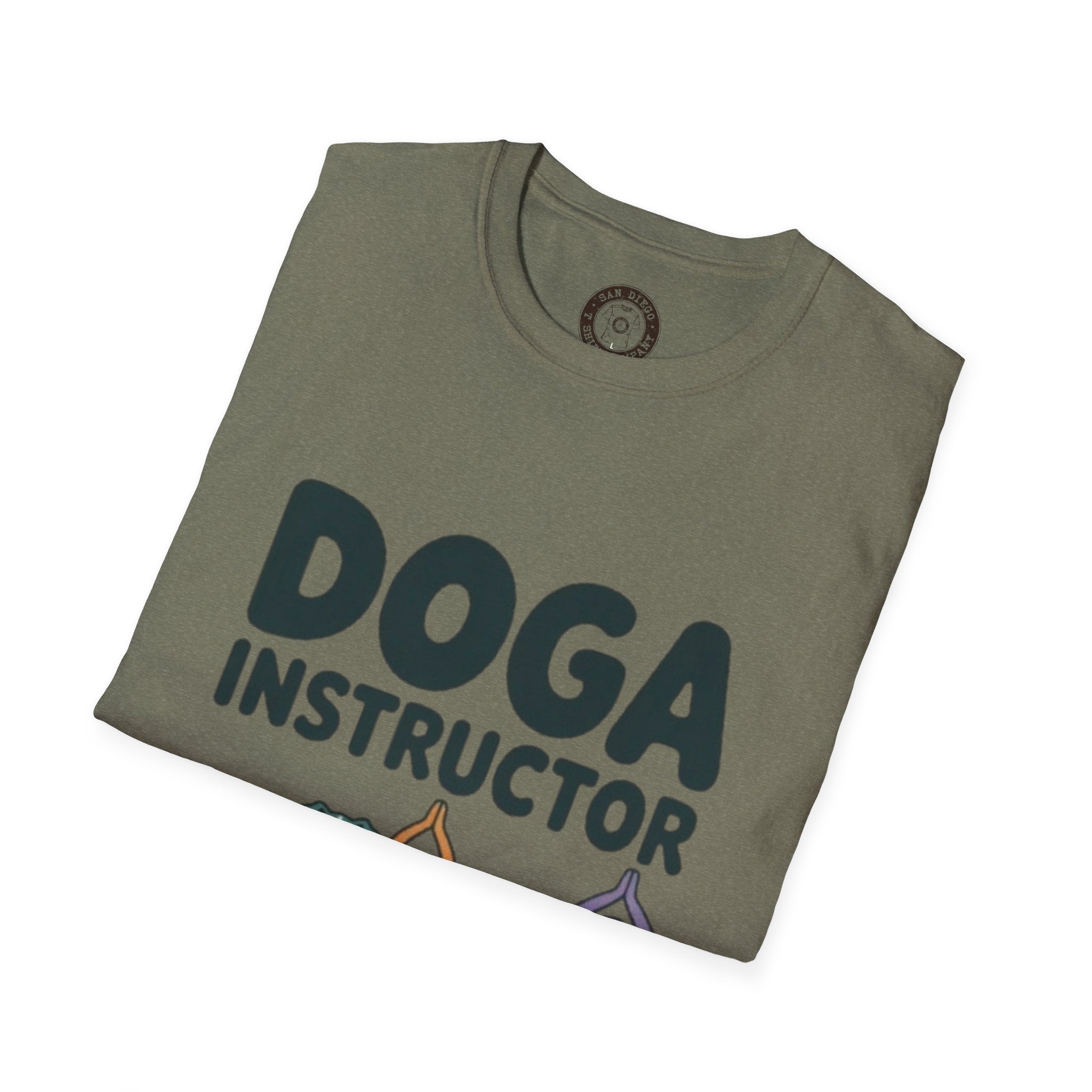 Funny Dog Instructor T-Shirt, Gift for Dog Lovers, Doga Yoga Shirt, Pet Owner Humor Tee, Casual Wear, Birthday Gift - Image 16